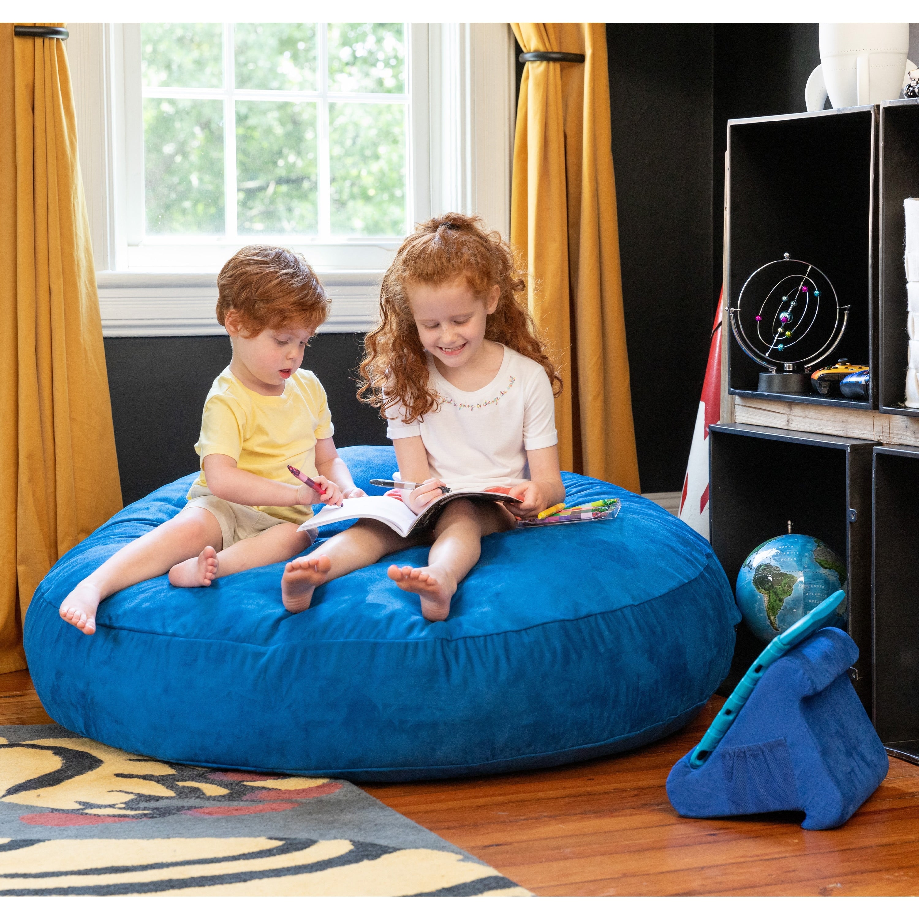 Jaxx 4 ft Cocoon Kids Bean Bag Chair and Crash Pad