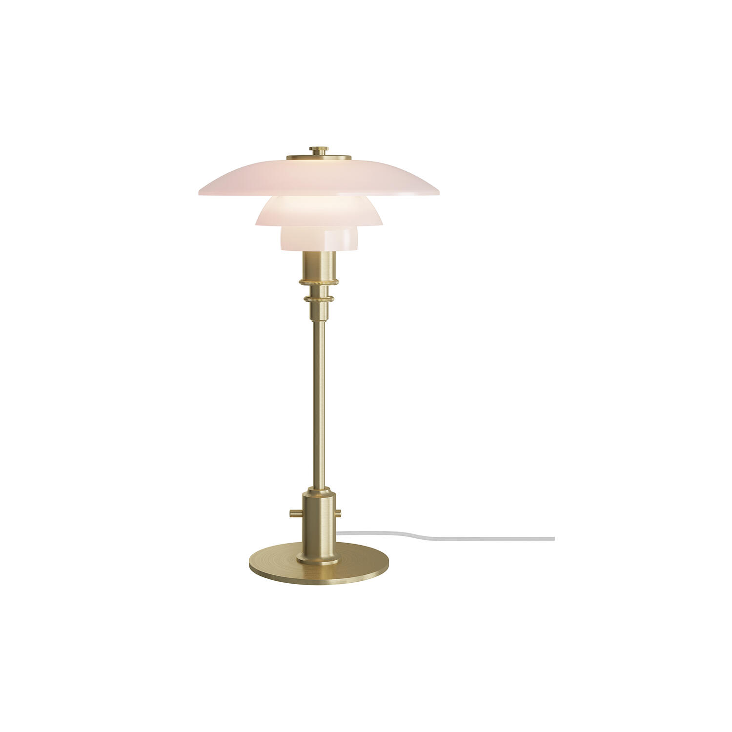 PH 2/1 Pale Rose bordlampe