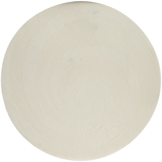 Set de table rond tressé beige Ø36cm