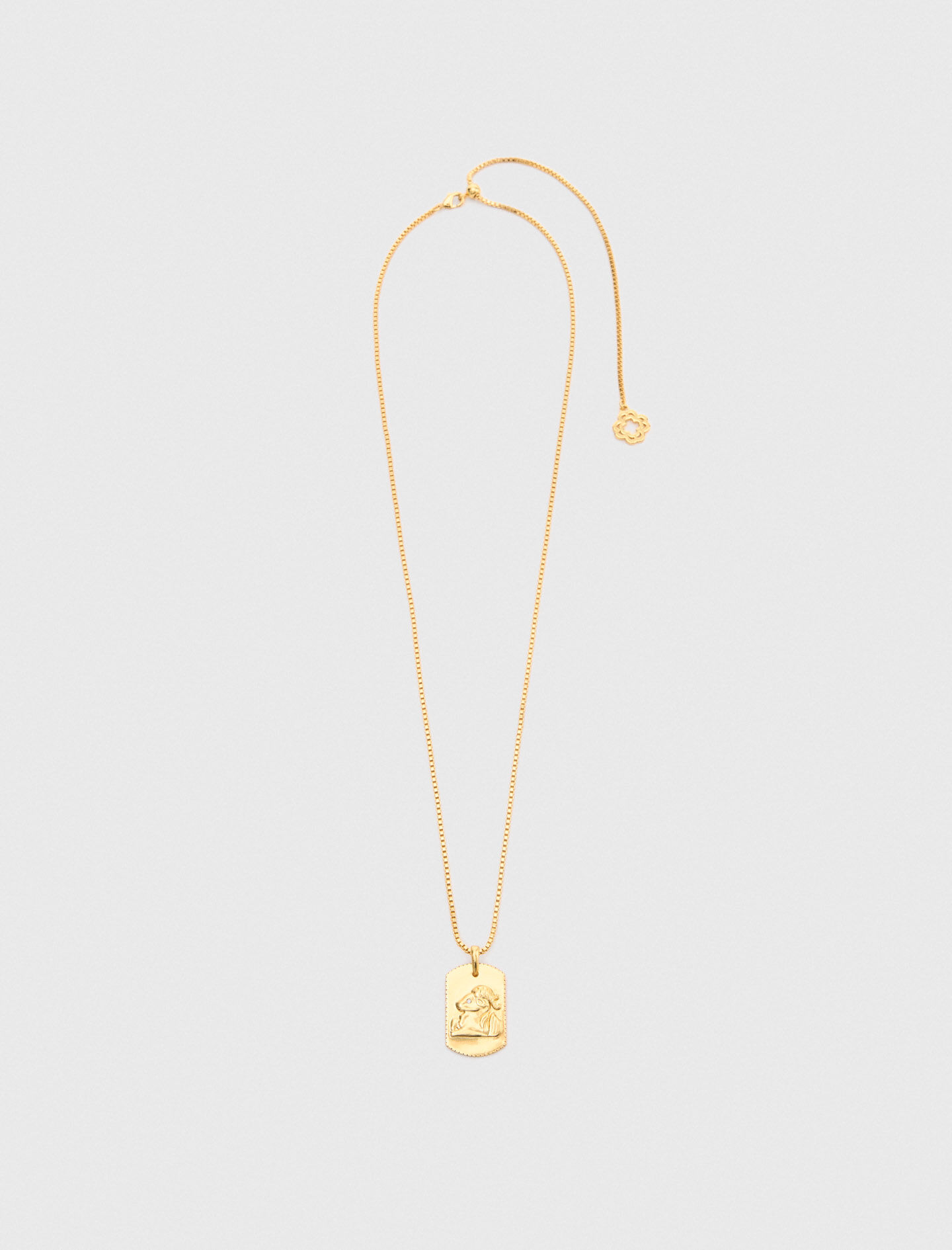 Collier plaque signe du zodiaque