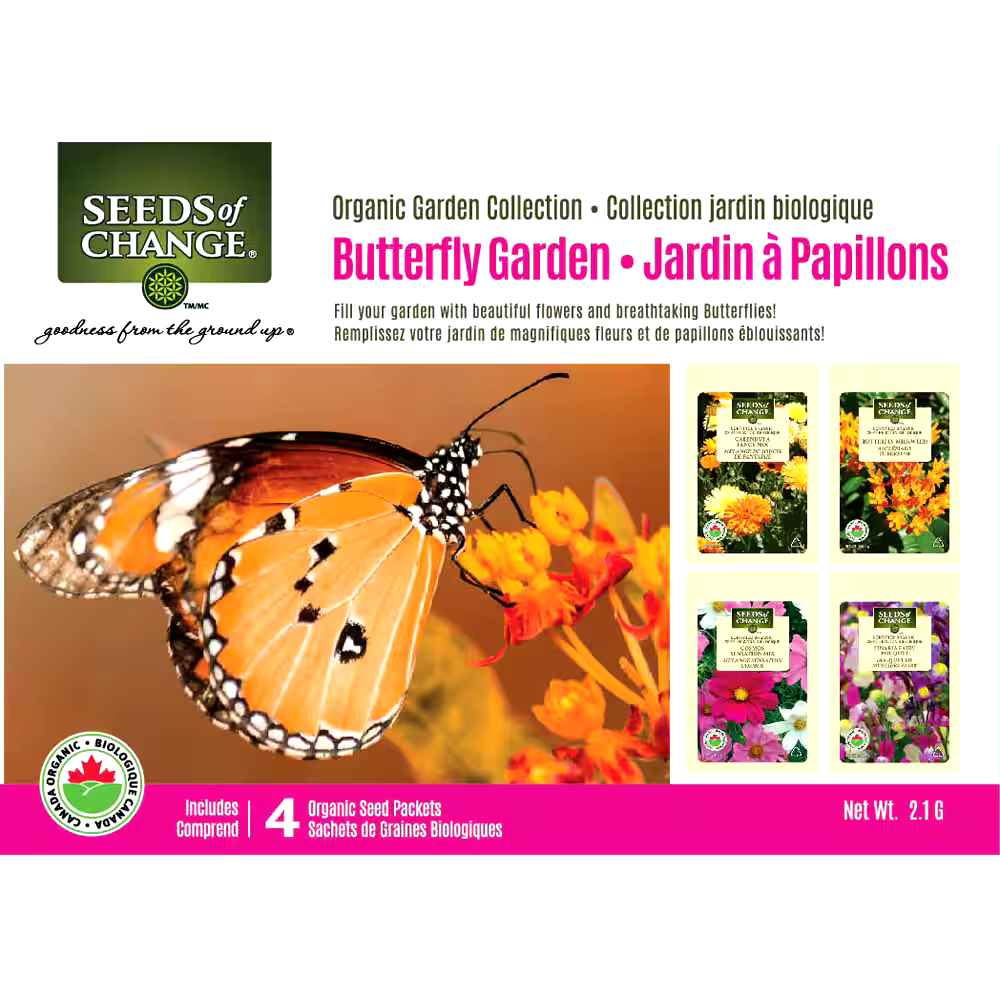 Seeds Of Change Organic Garden Seed Collection, Assorted