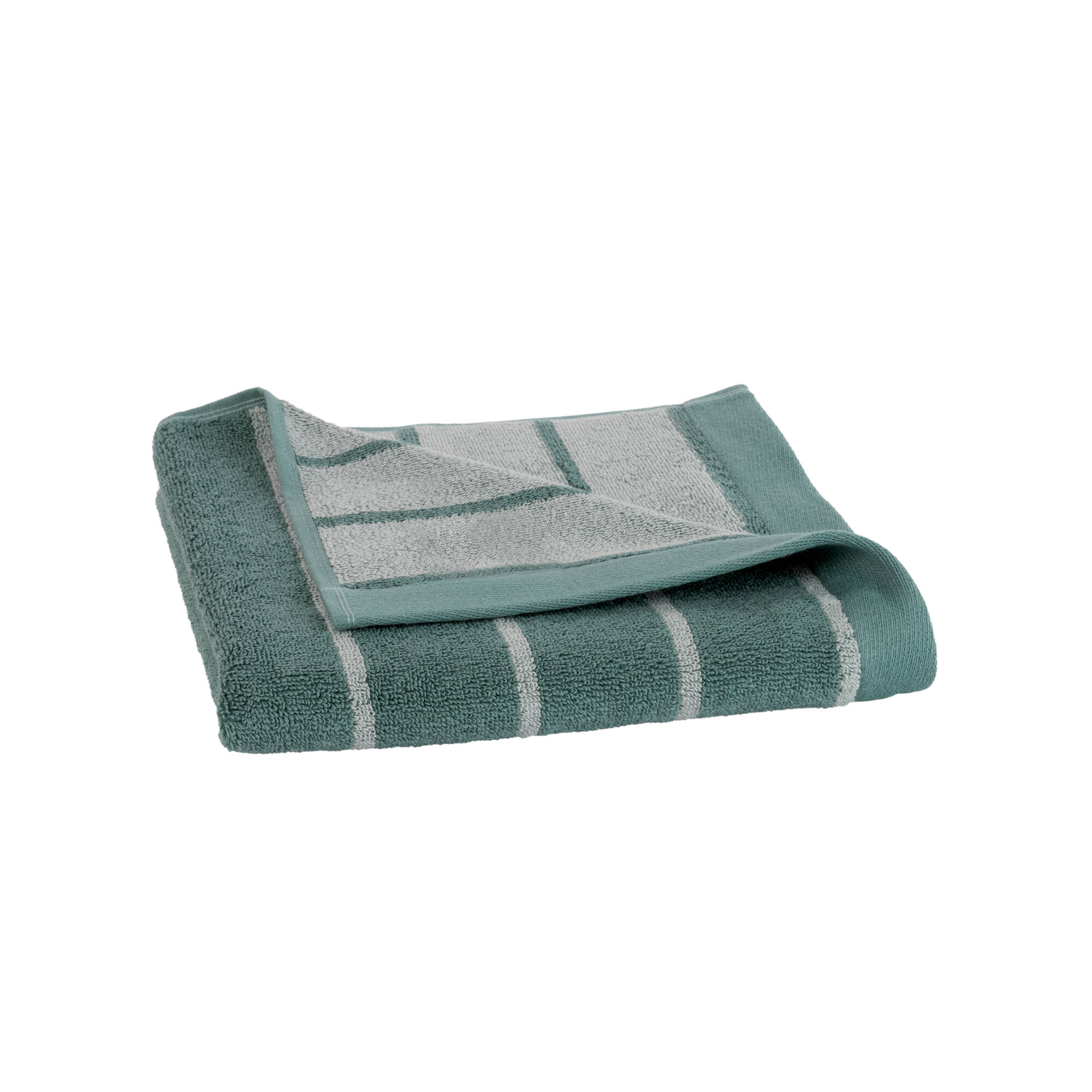 Serviette éponge coton rayée 500 g/m²