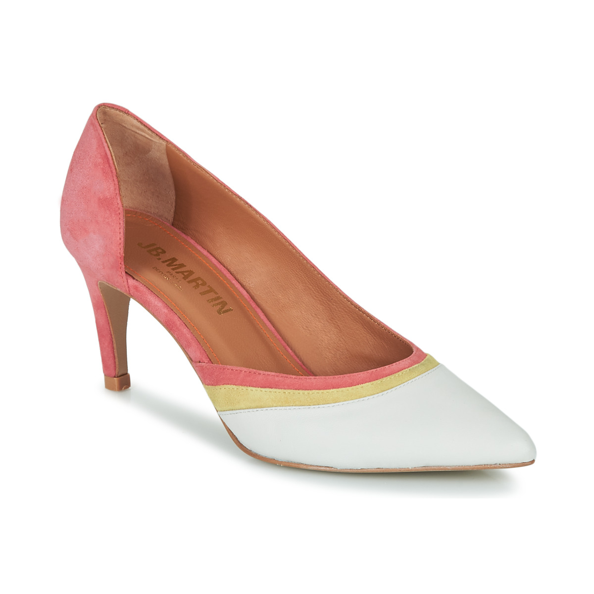 JB Martin - ETNA - Goat / Velvet / Pink / Yellow / Chalk