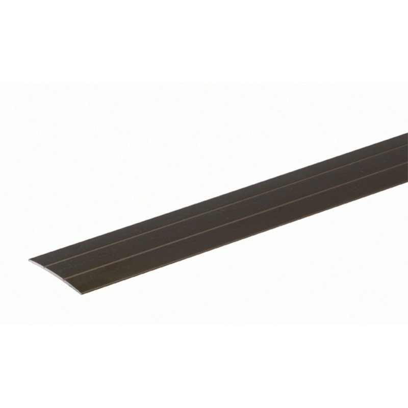 Barre de seuil autoadhésive en aluminium bronze 38 x 1 mm 0,9 m ALBERTS