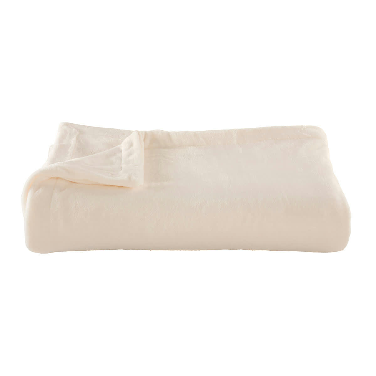 - Couverture Polaire Extra Douce Coloris Ecru 180x220 cm - DODO