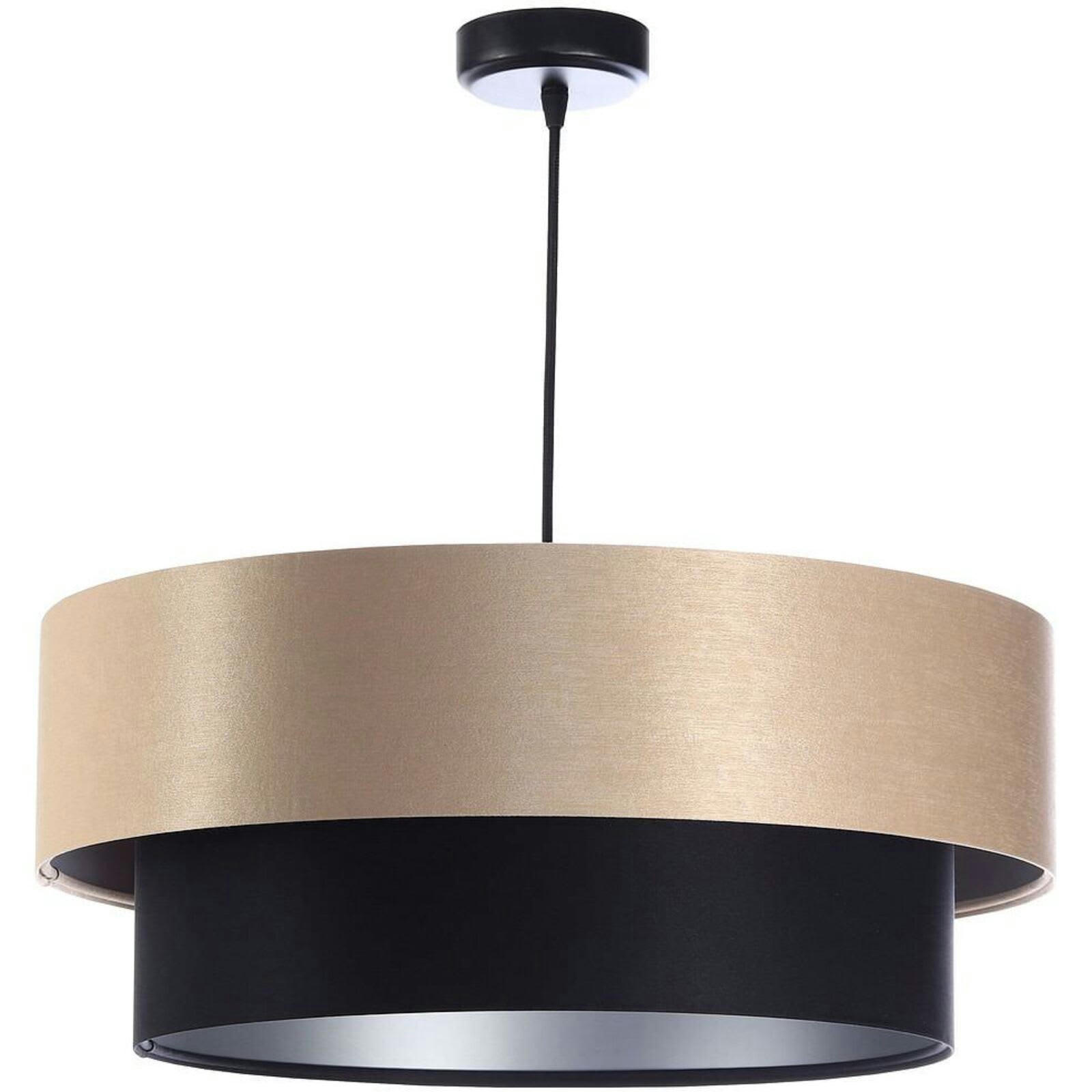 DUO - Suspension Tissu Or