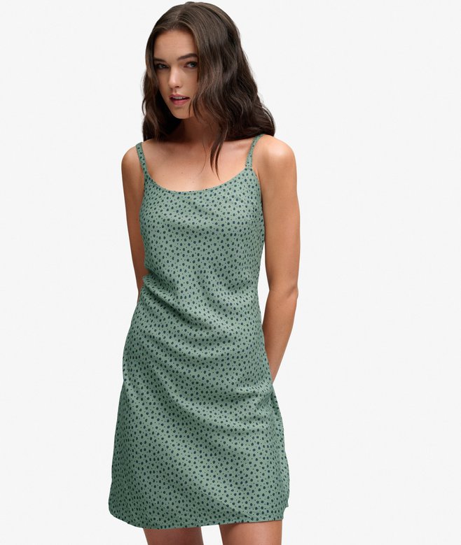 Printed Cami Mini Dress