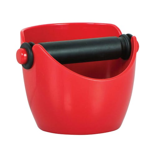 2 x Avanti Coffee Knock Box Espresso Grinds Waste Tamper Bin - Red