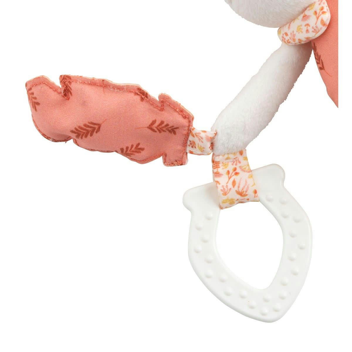 ESMEE - Jouet d'activités en velours blanc