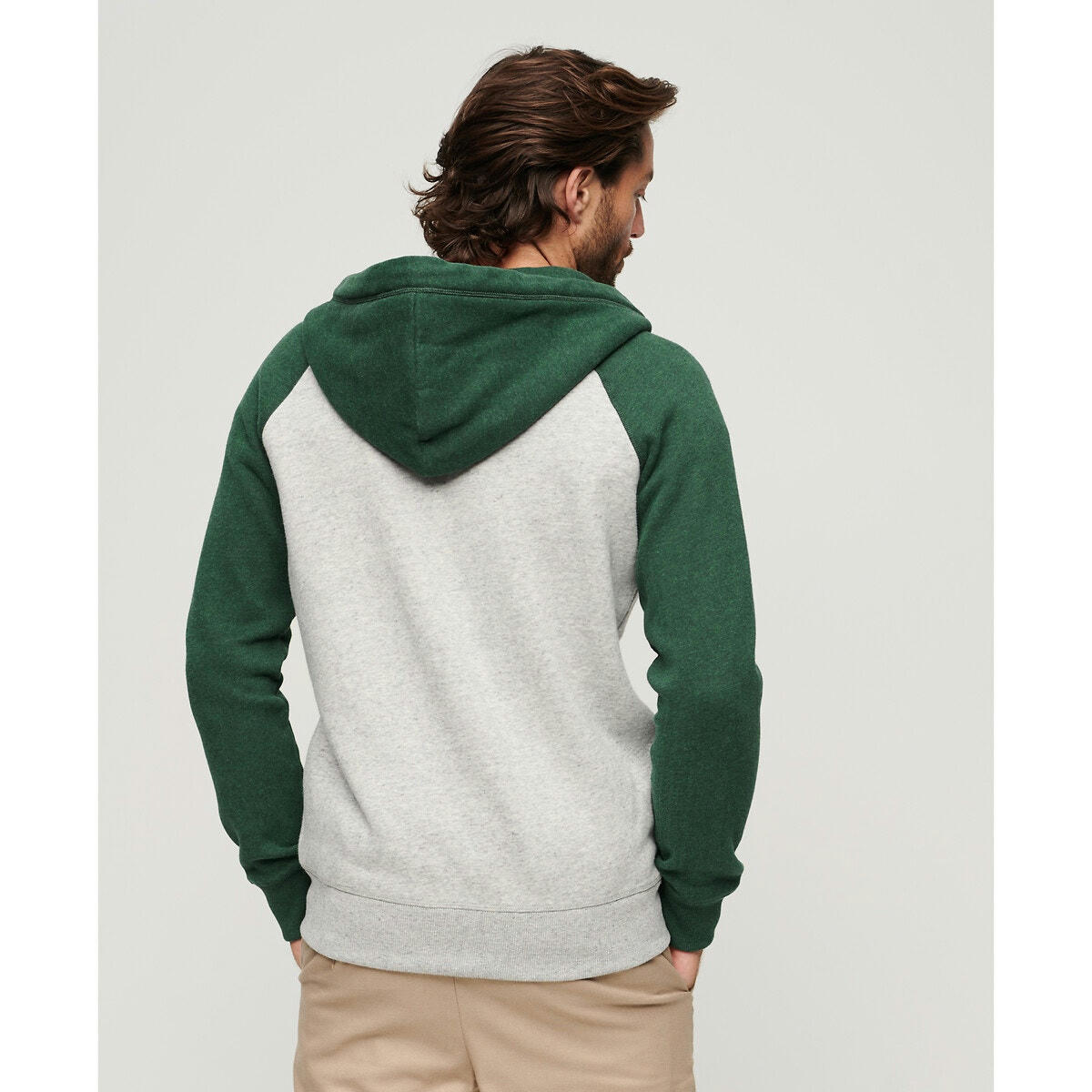 Sweat à capuche baseball zippé Essential
