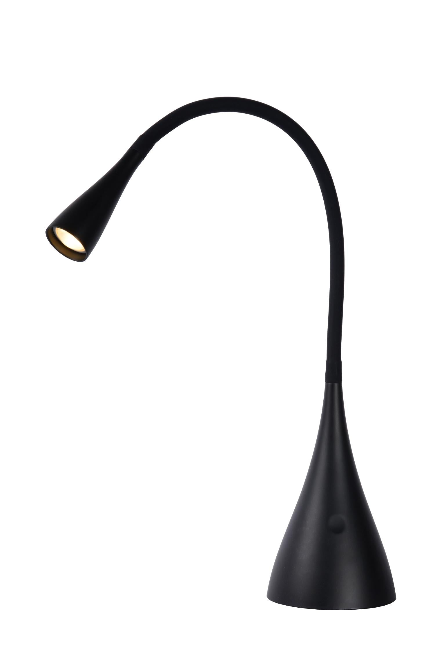 Lucide ZOZY Bureaulamp - Zwart