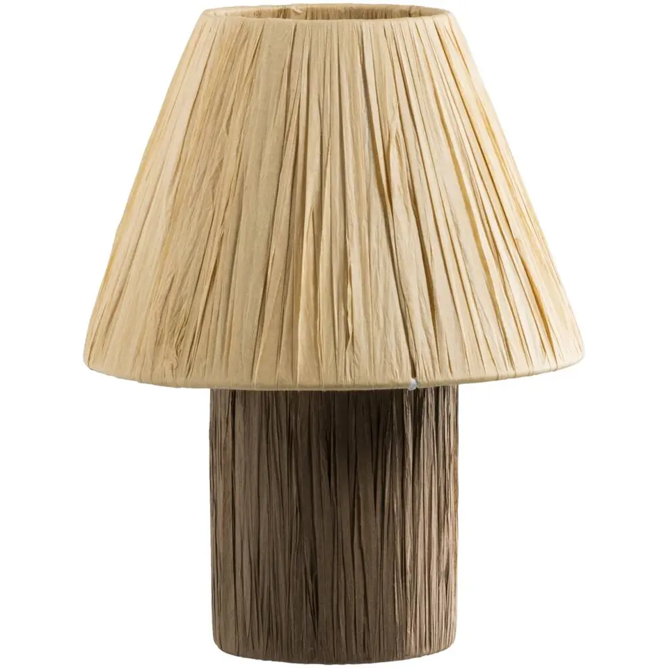 Tafellamp Paper - bruin - 26,2x20x20 cm