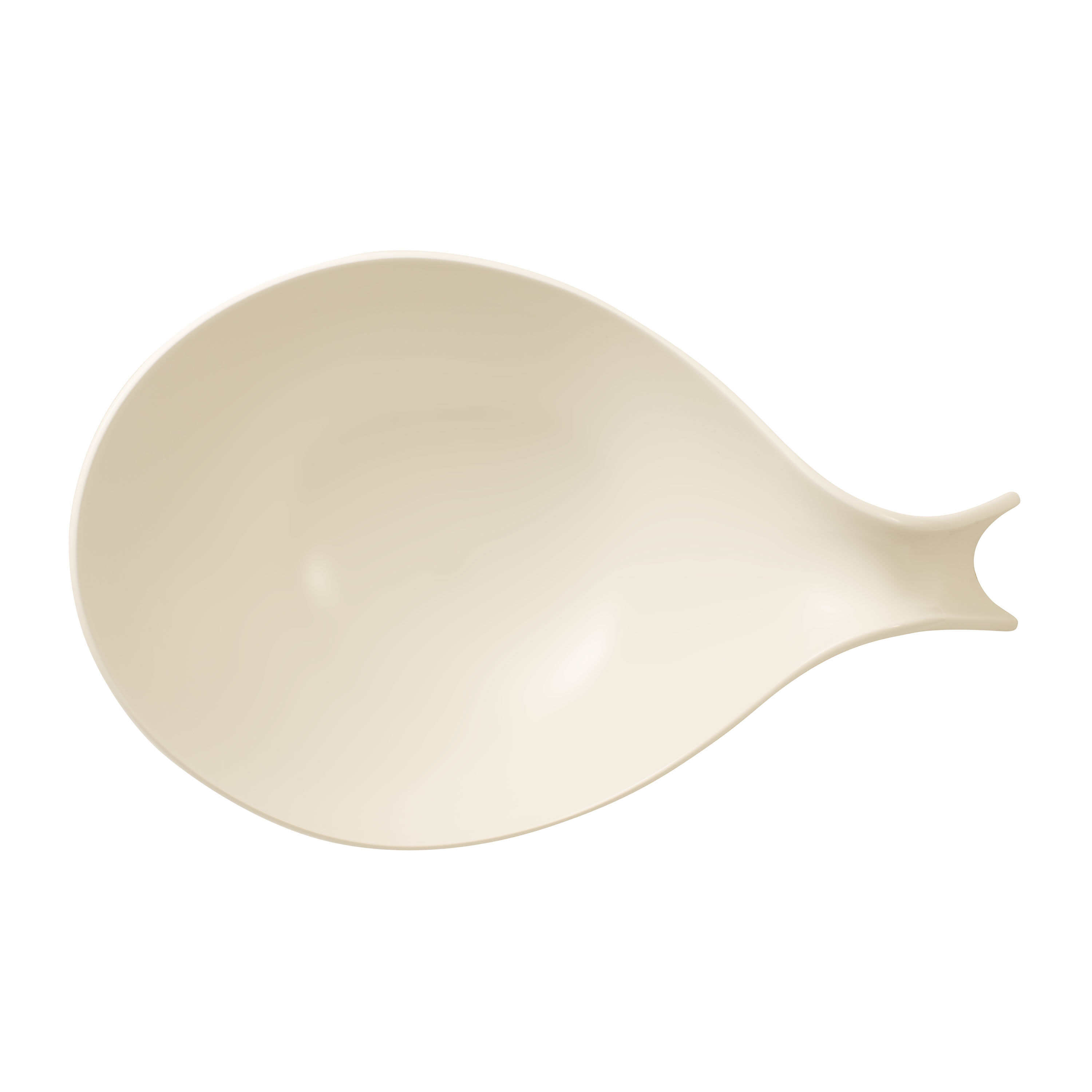 Flow Tureen - White, 47.4 oz, Premium Porcelain
