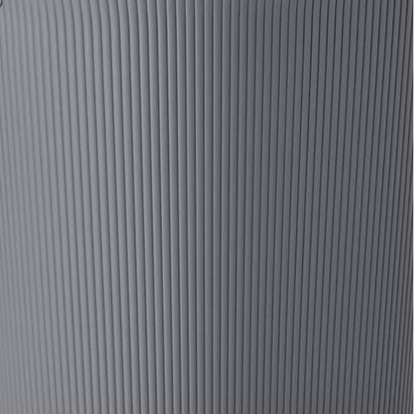 1.15 Bu / 40 L Ribbed Laundry Hamper - Capacity: 40l