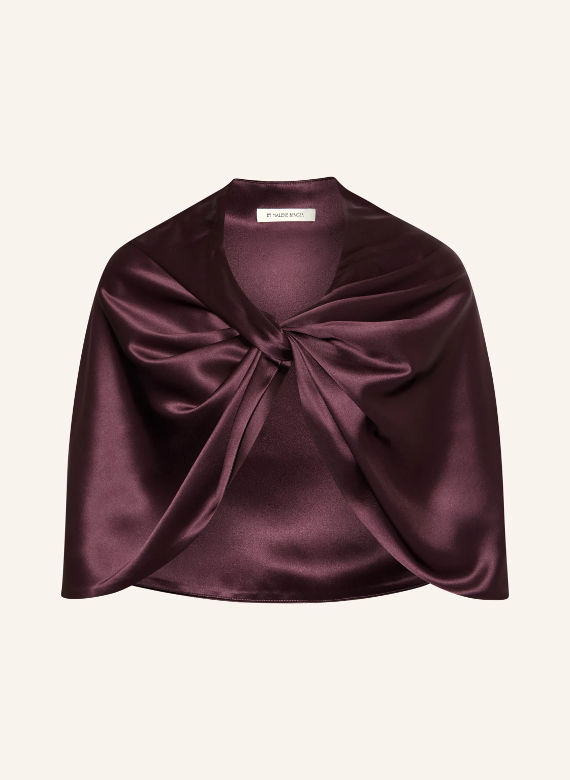 BY MALENE BIRGER Satin-Cape PINLOS