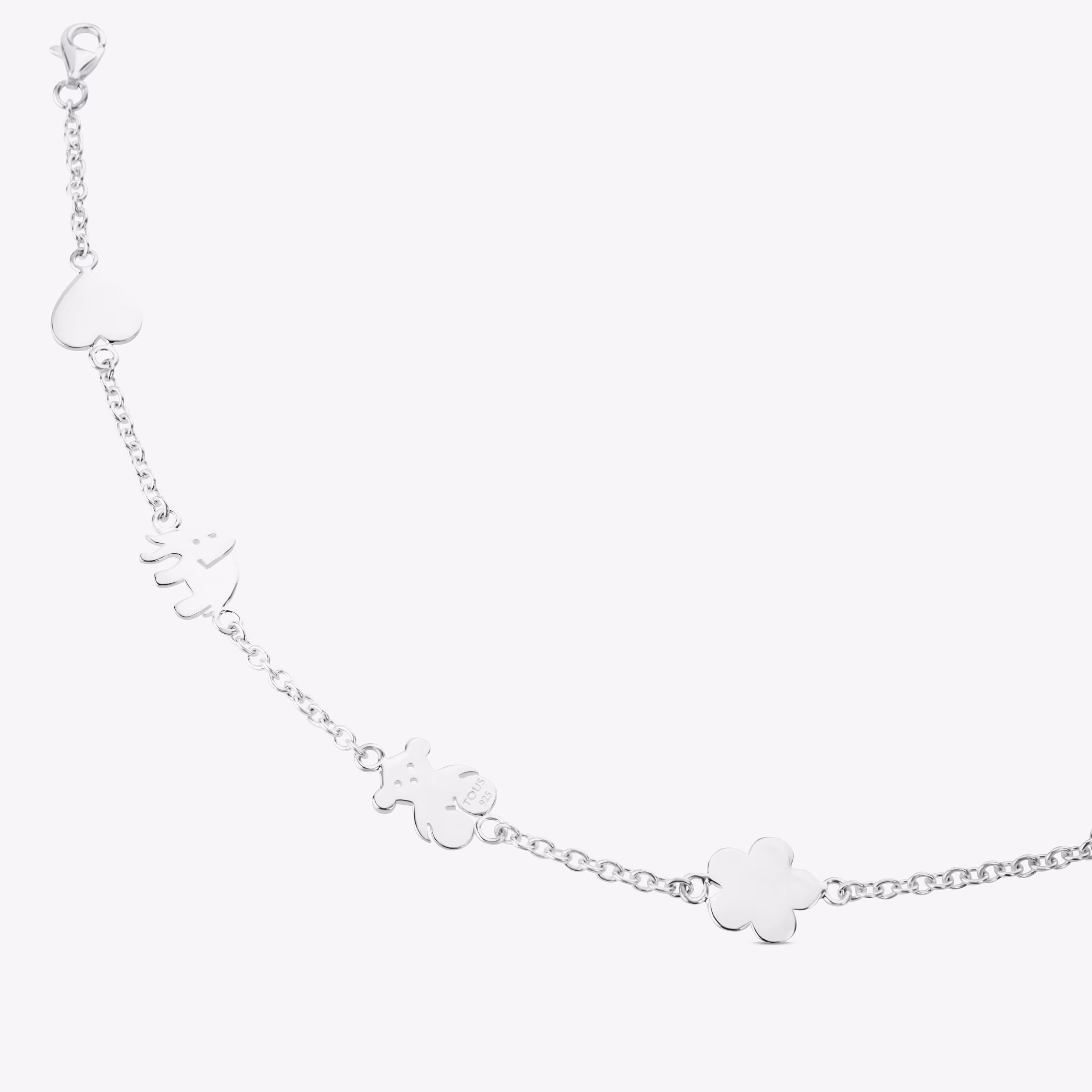 Pulsera de plata Animalandia