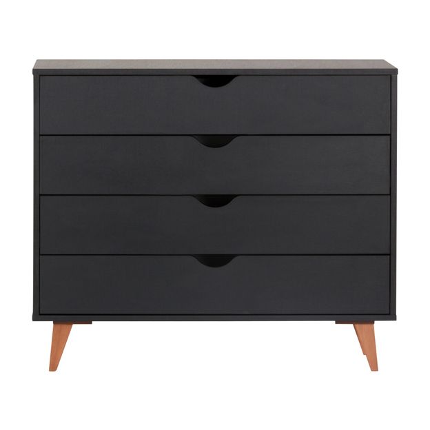 CÔMODA 4 GAVETAS 90 CM X 40 CM LIN