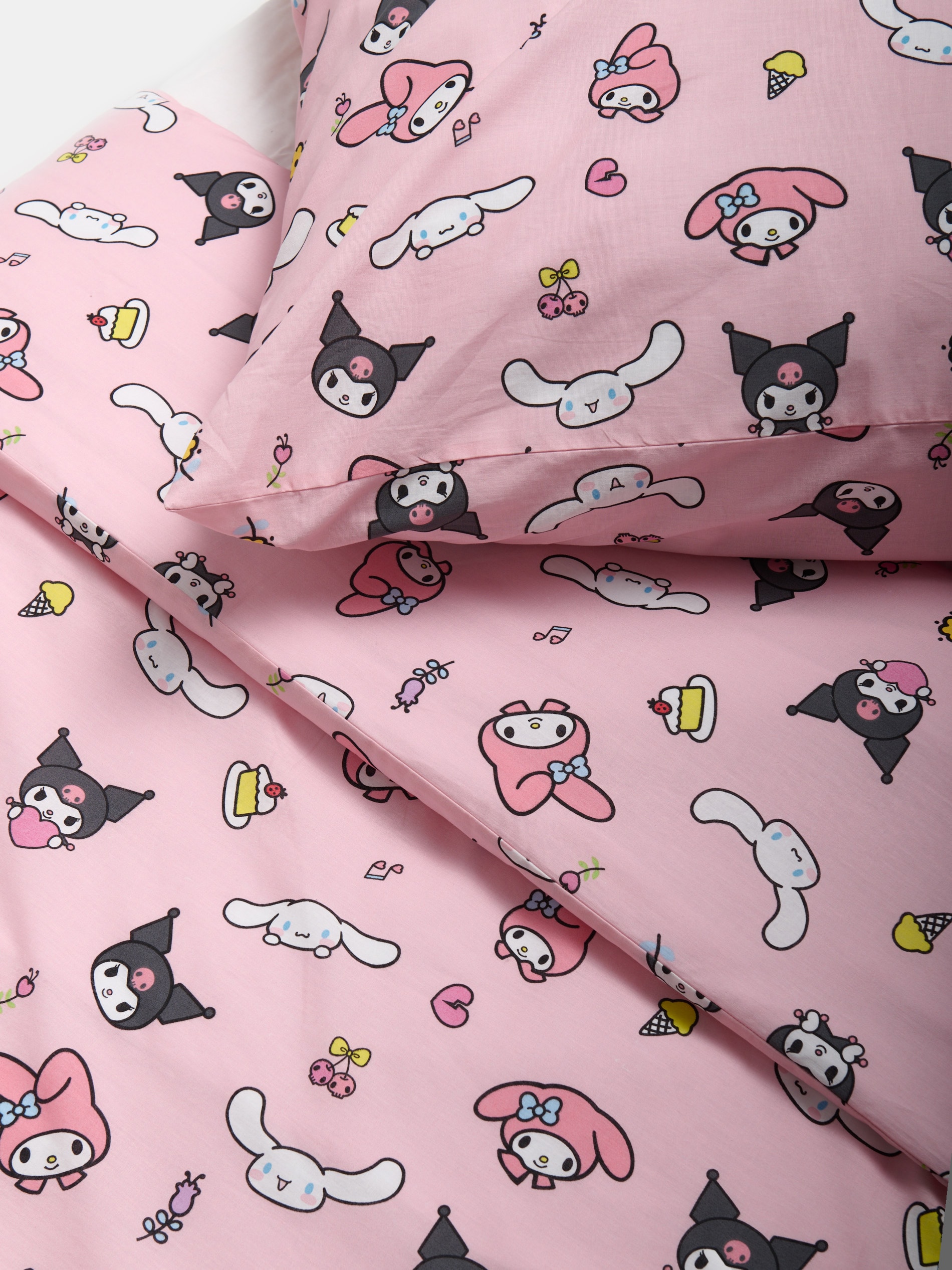 Komplet bawełnianej pościeli Hello Kitty and Friends