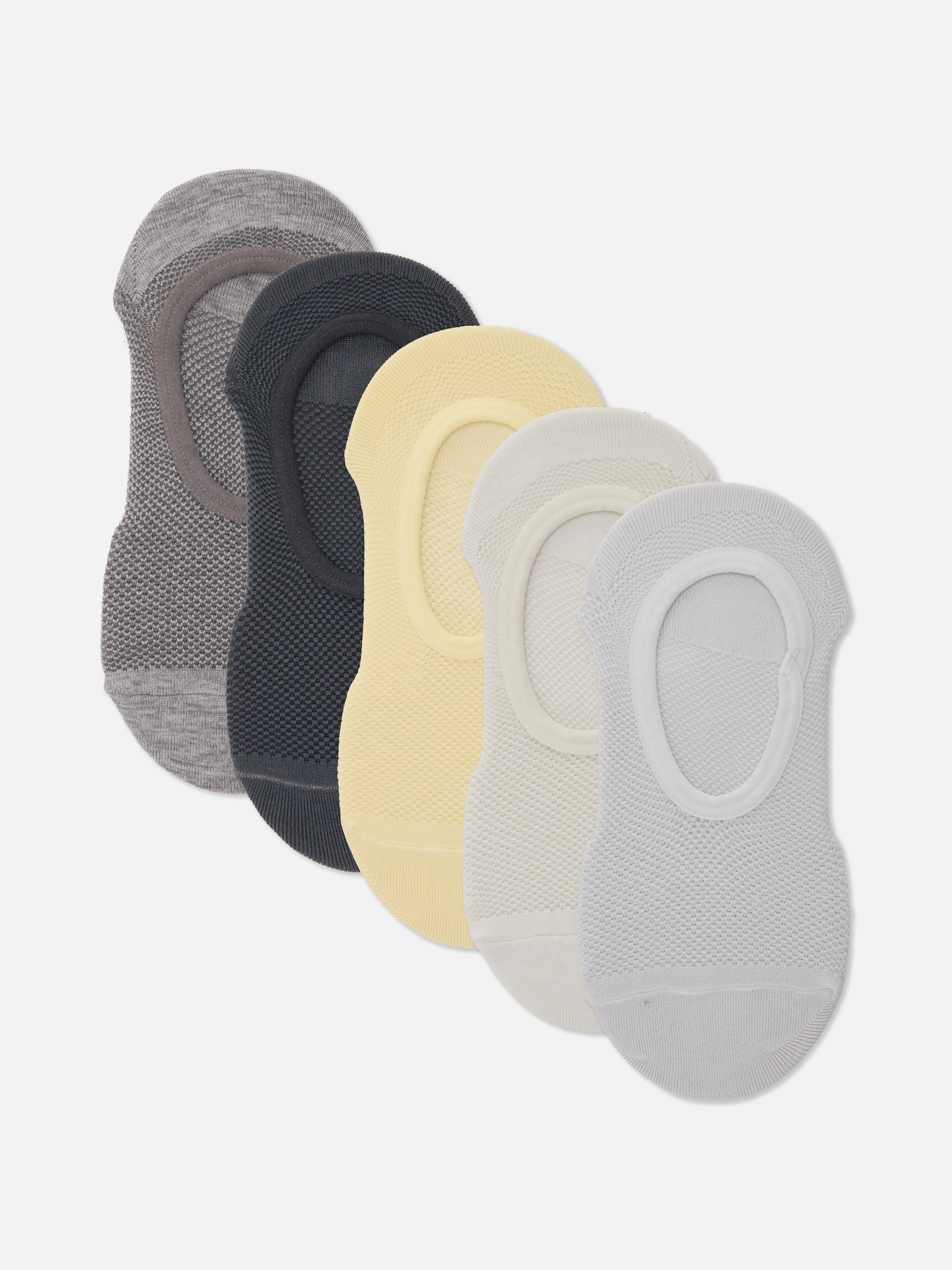 5pk Sporty Liner Socks