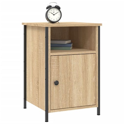 NNEVL Bedside Cabinet Sonoma Oak 40x42x60 cm Engineered Wood