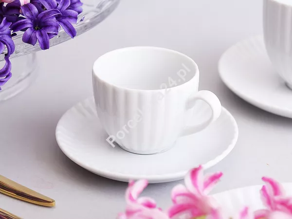 Filiżanka ze spodkiem 0,10 L / 12 cm Lubiana - Daisy