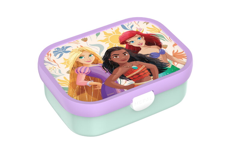 Campus bento lunchbox met vorkje - Princess Power
