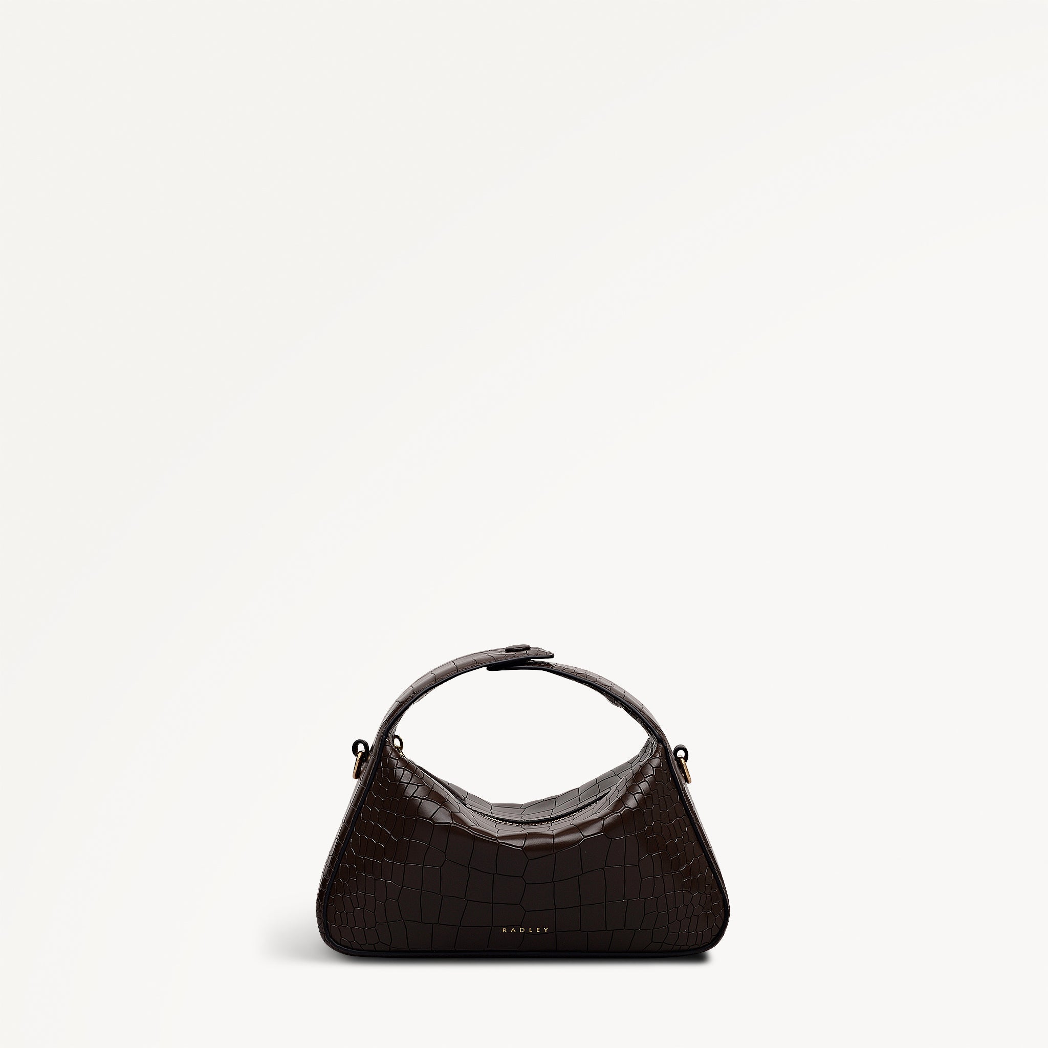 De Beauvoir - Faux Croc Small Ziptop Grab Bag - RHE22601