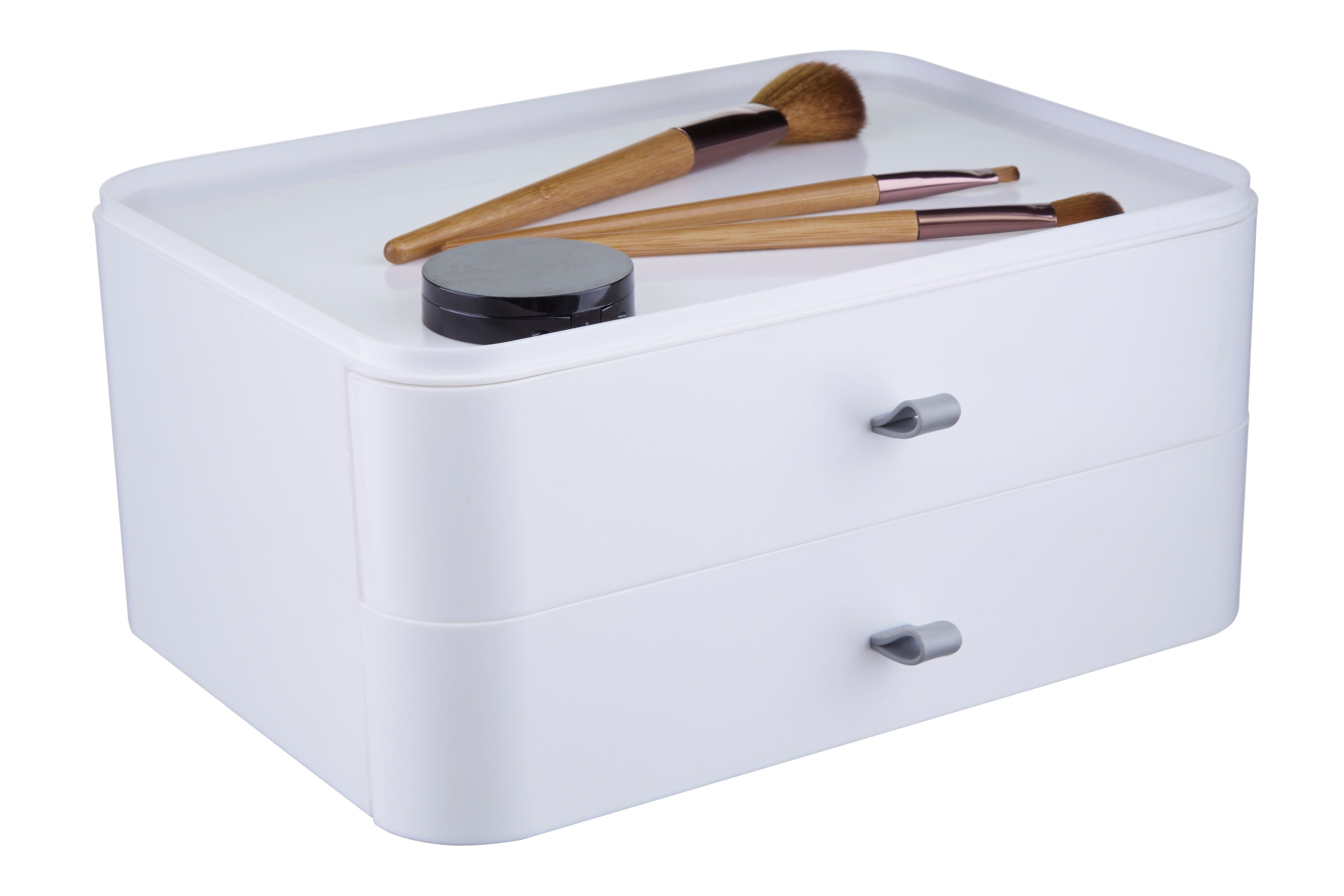 Orsina Plastic Makeup Drawer Organiser, Cosmetic Drawer Organizer, Ideal Drawer Cosmetic Organiser For Daily Use