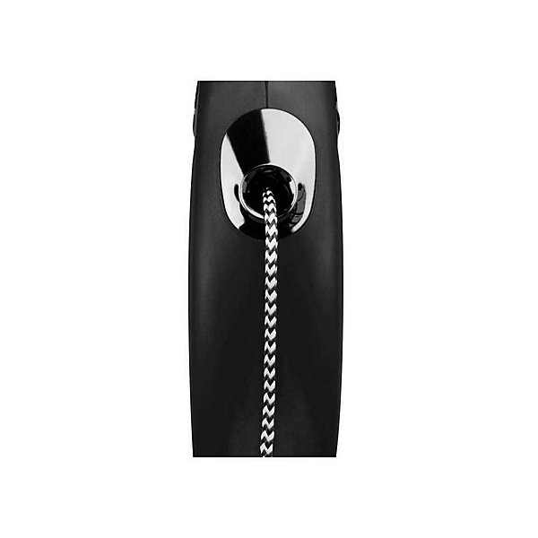 Laisse rétractable Flexi New Classic M Cord 8 m noir CL20C8-251-S-20