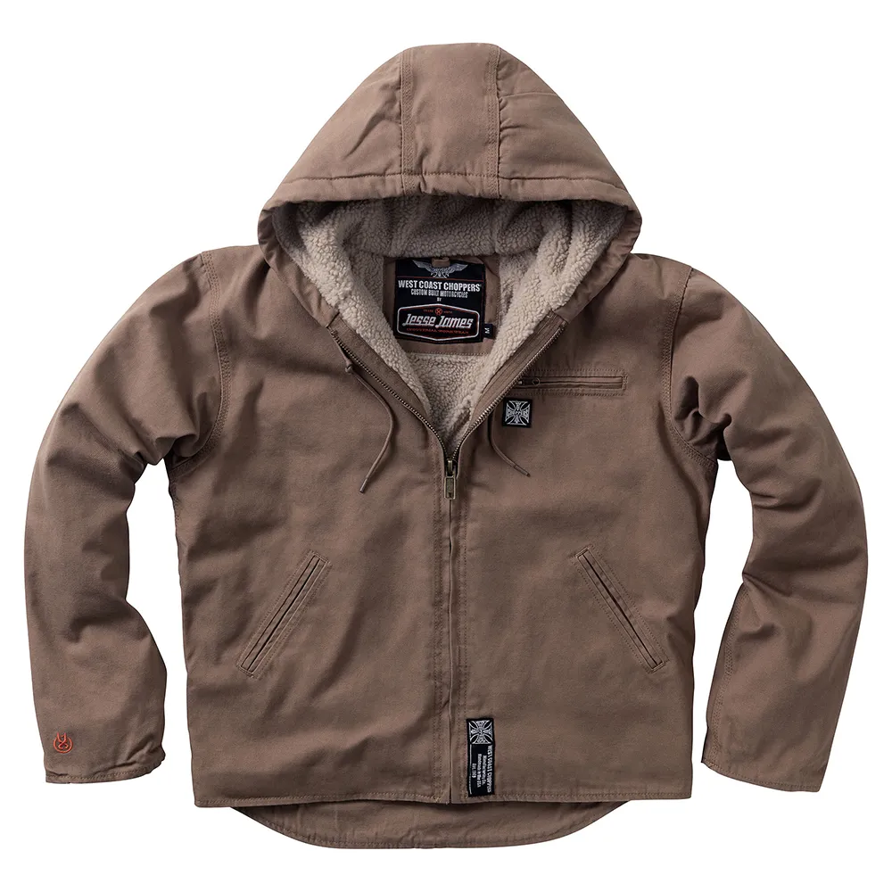 West Coast Choppers Lined Canvas Work jacket