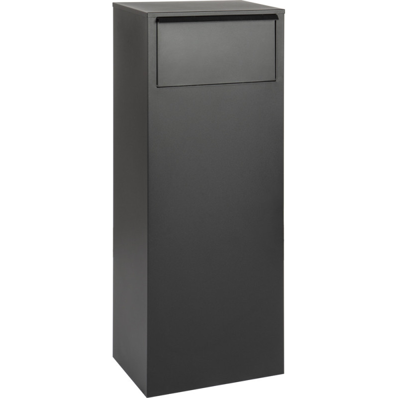 Boite aux lettres pour paquets Dortmund noire PRACTO GARDEN