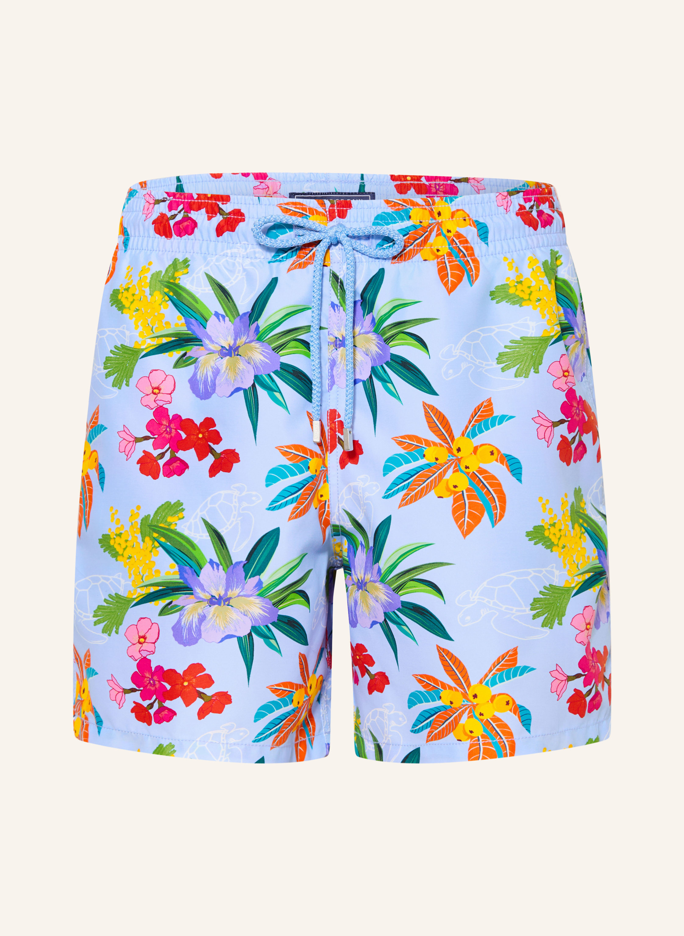 VILEBREQUIN Badeshorts GARDEN TURTLES