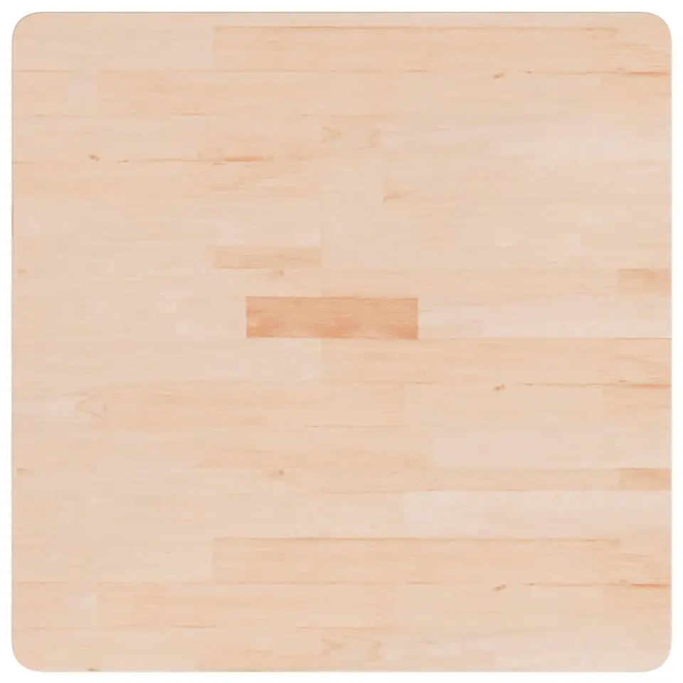 vidaXL - Tafelblad - Bruin - Eikenhout - 70 x 70 x 2.5 cm