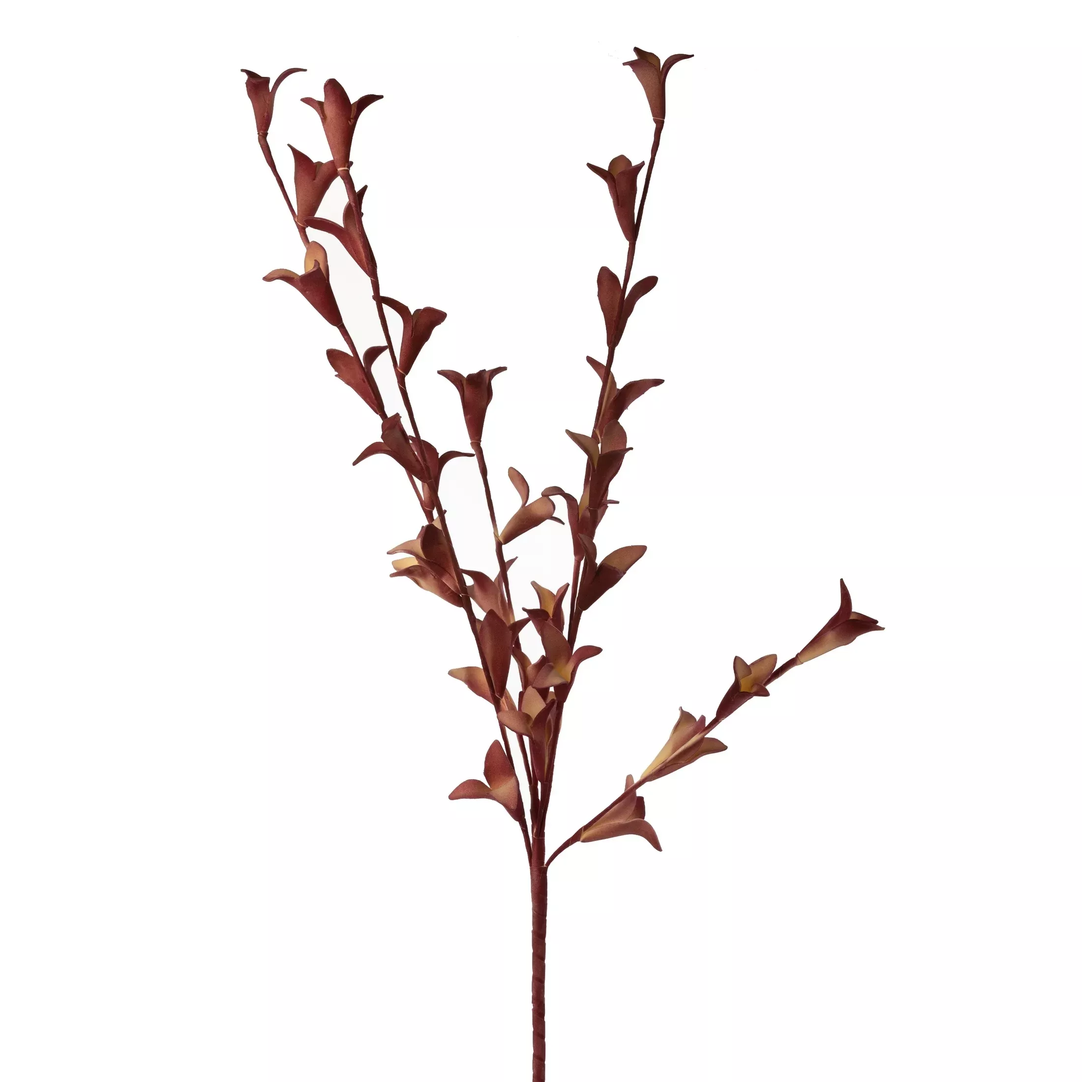 Gałązka sztuczna różowo, żółta syntetyczna 92 cm