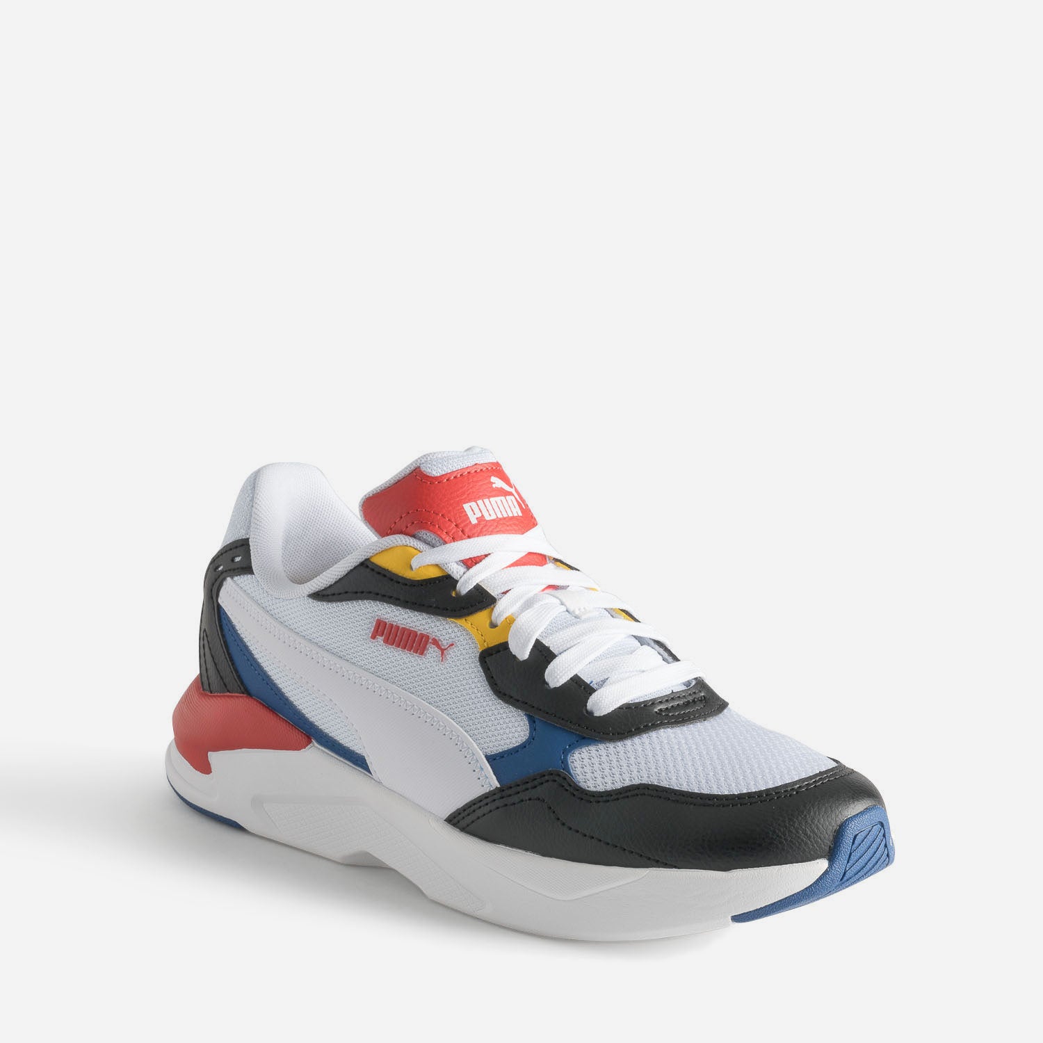 Tennis PUMA multicolore et bi matière