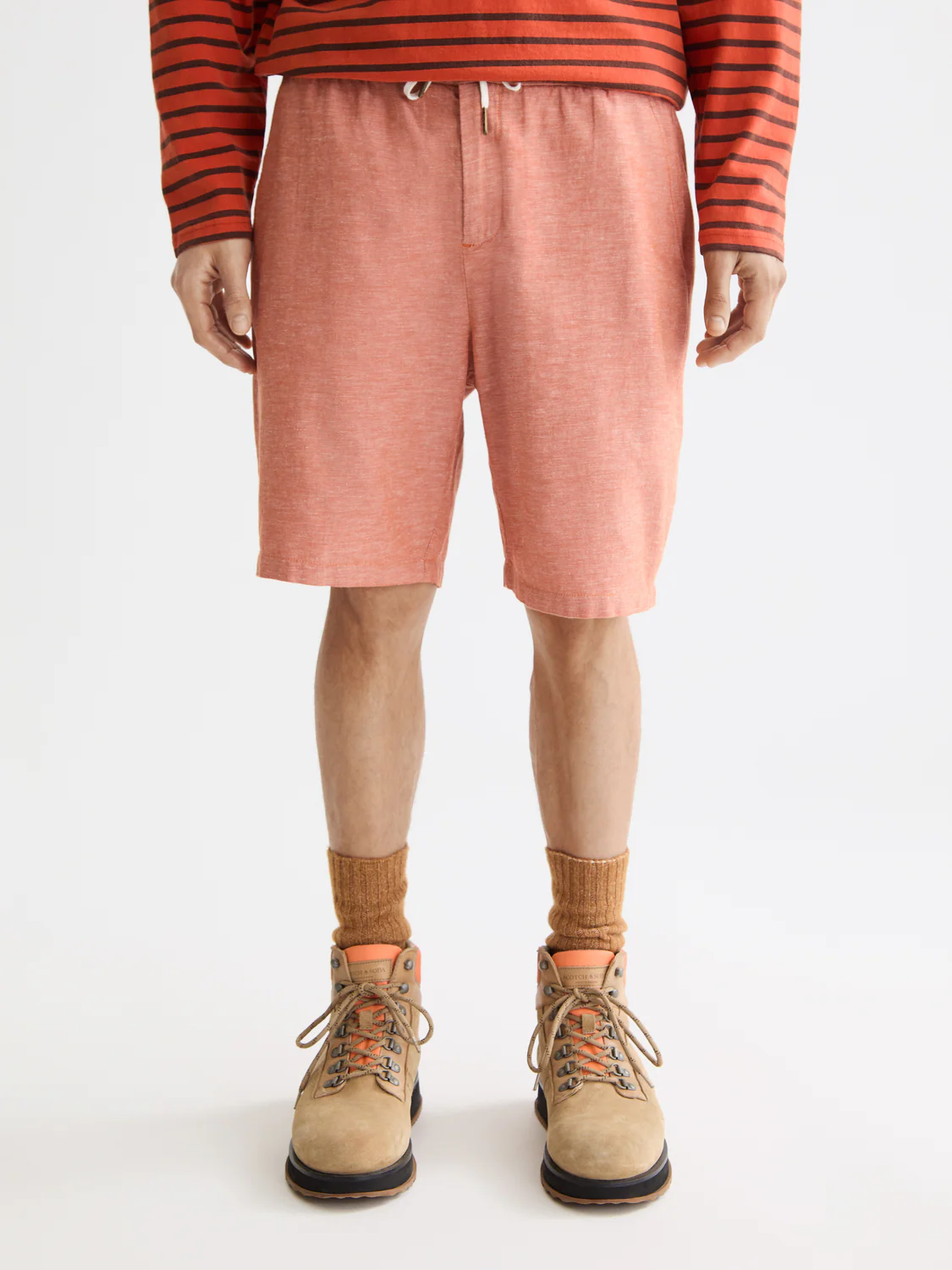 Seasonal Core Fave Cotton Linen Bermuda