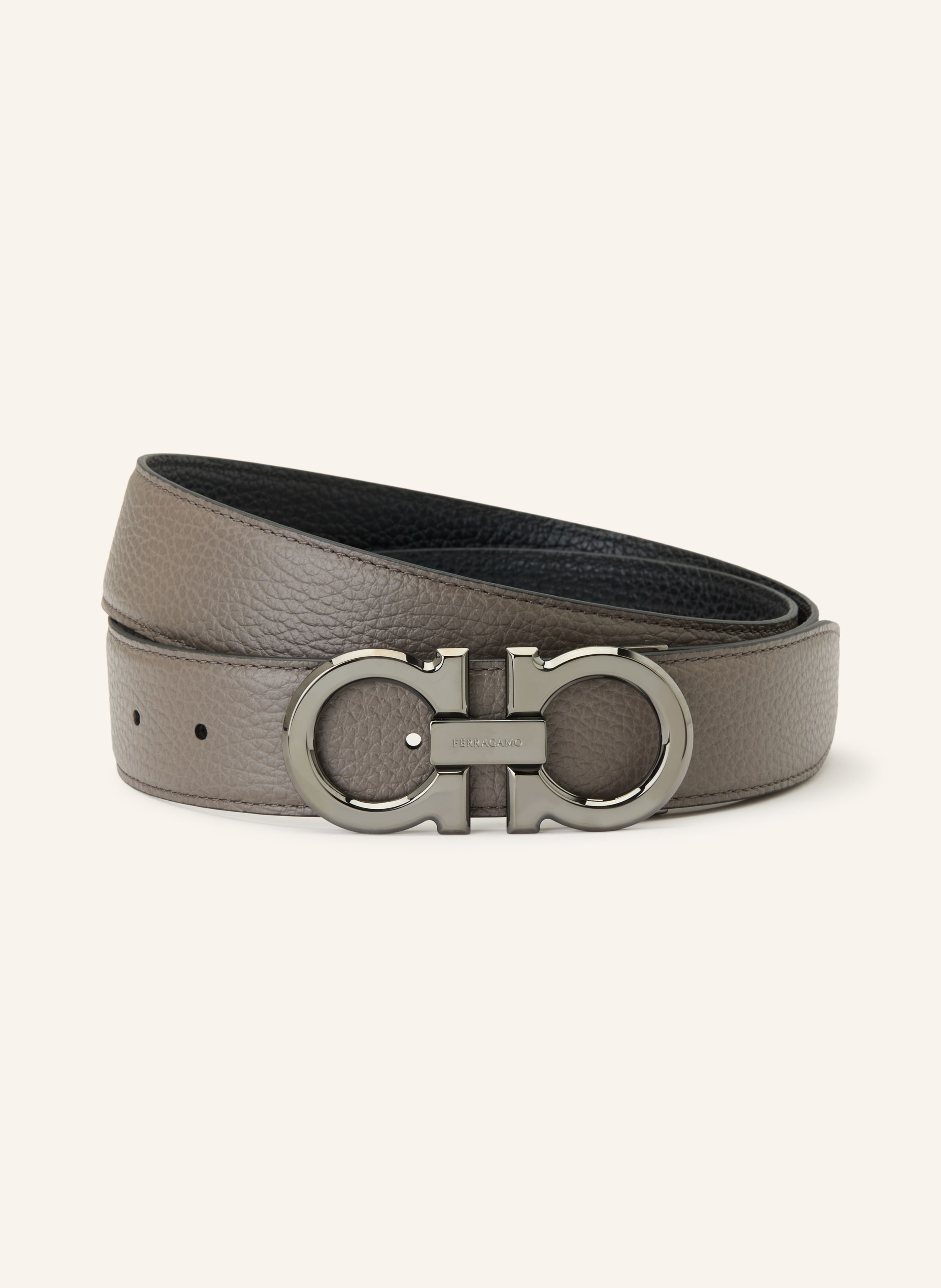 FERRAGAMO Ledergürtel zum Wenden