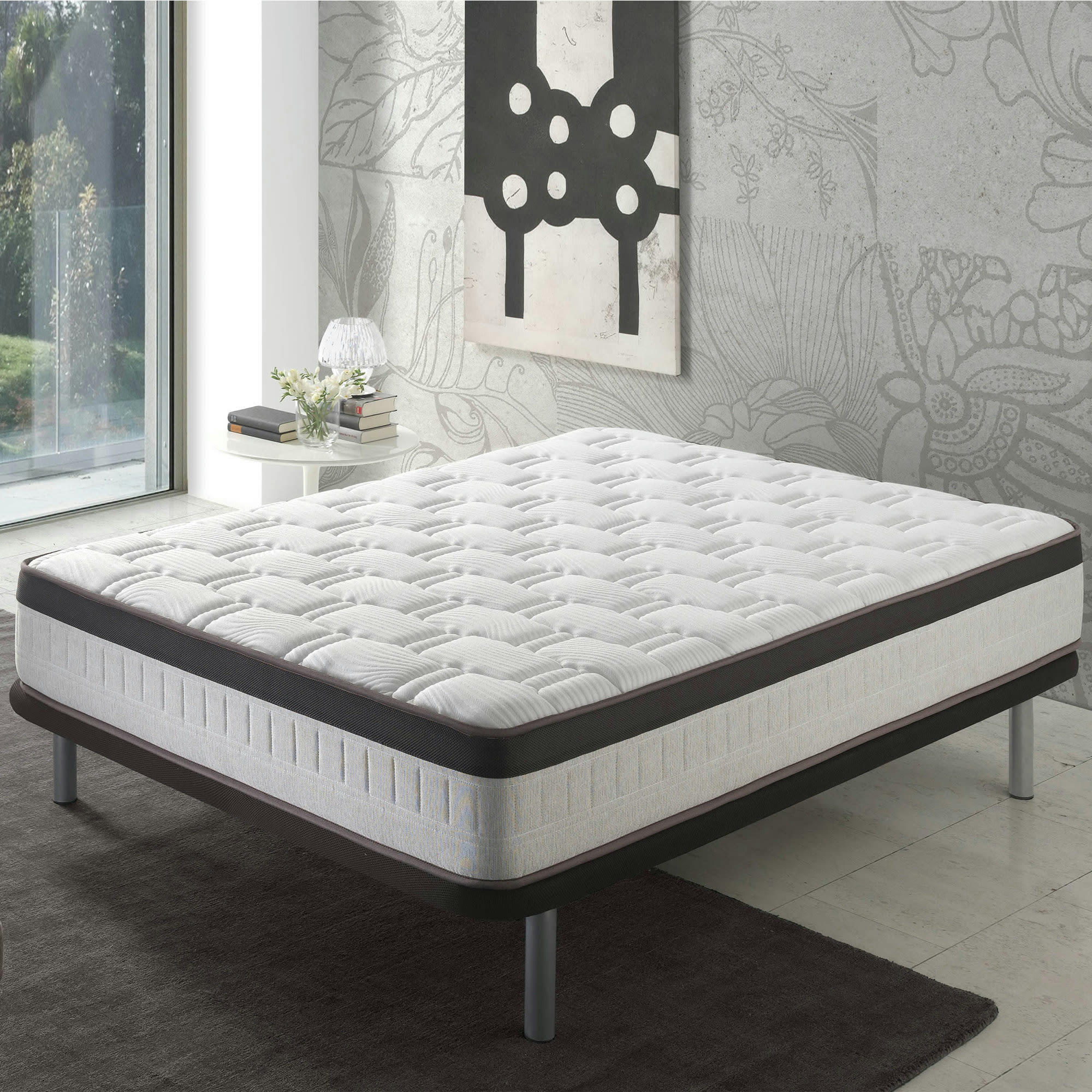 SUPREME - Matelas à mémoire de forme 140x190 cm, 27 cm épaisseur