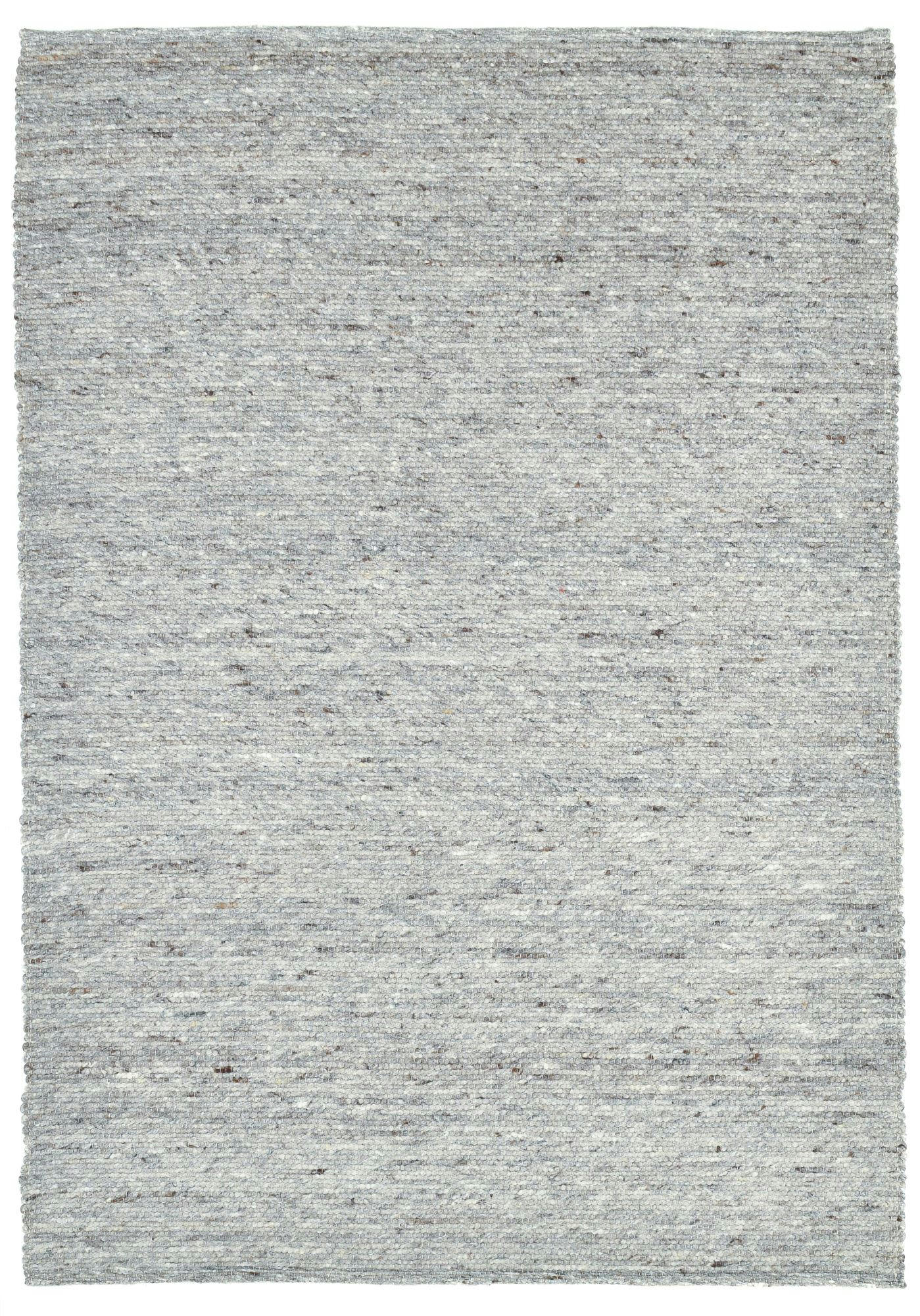 ALPEN - Tapis tissé main en laine vierge - natural gris 170x240 cm