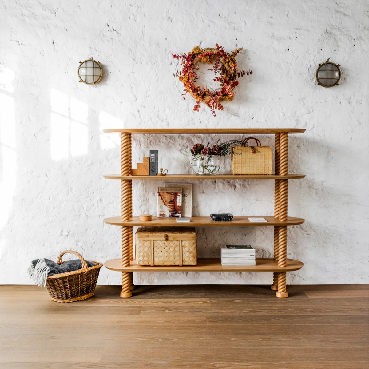 The Hansen Family - Rope Regal Erweiterung, Eiche