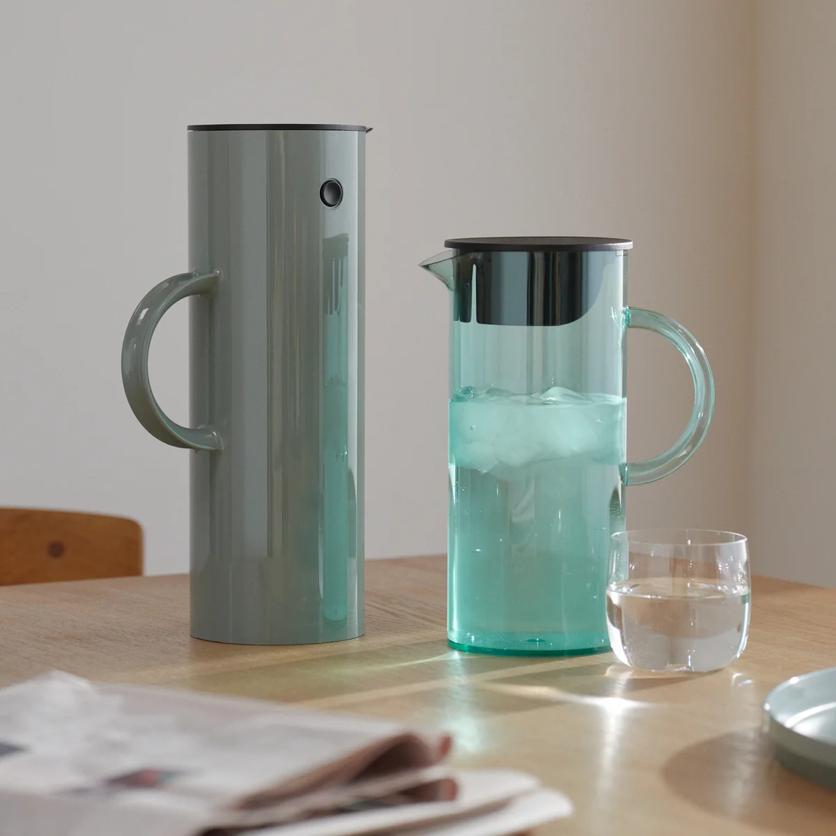 Stelton - EM77 Kanne mit Deckel