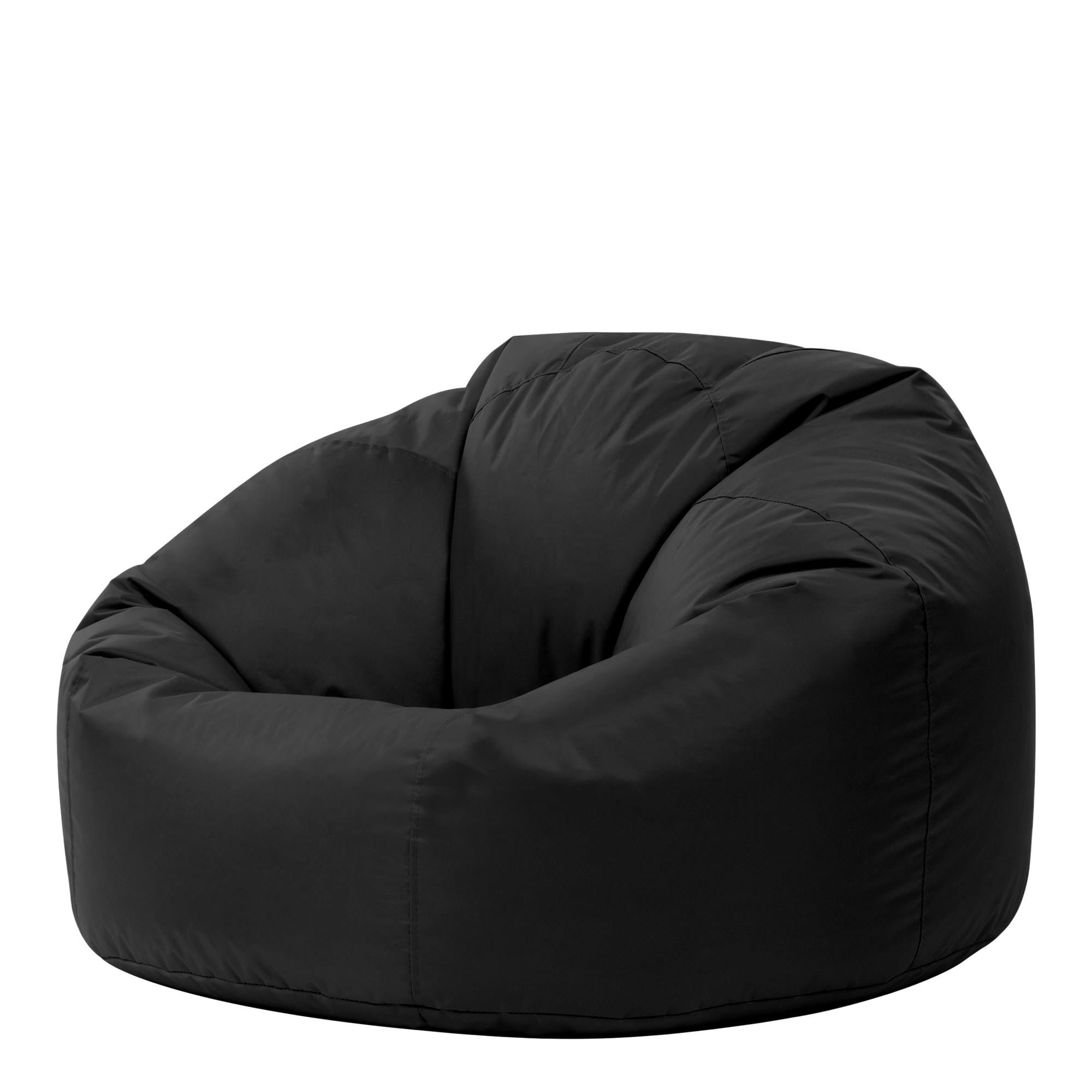 - Pouf extérieur noir