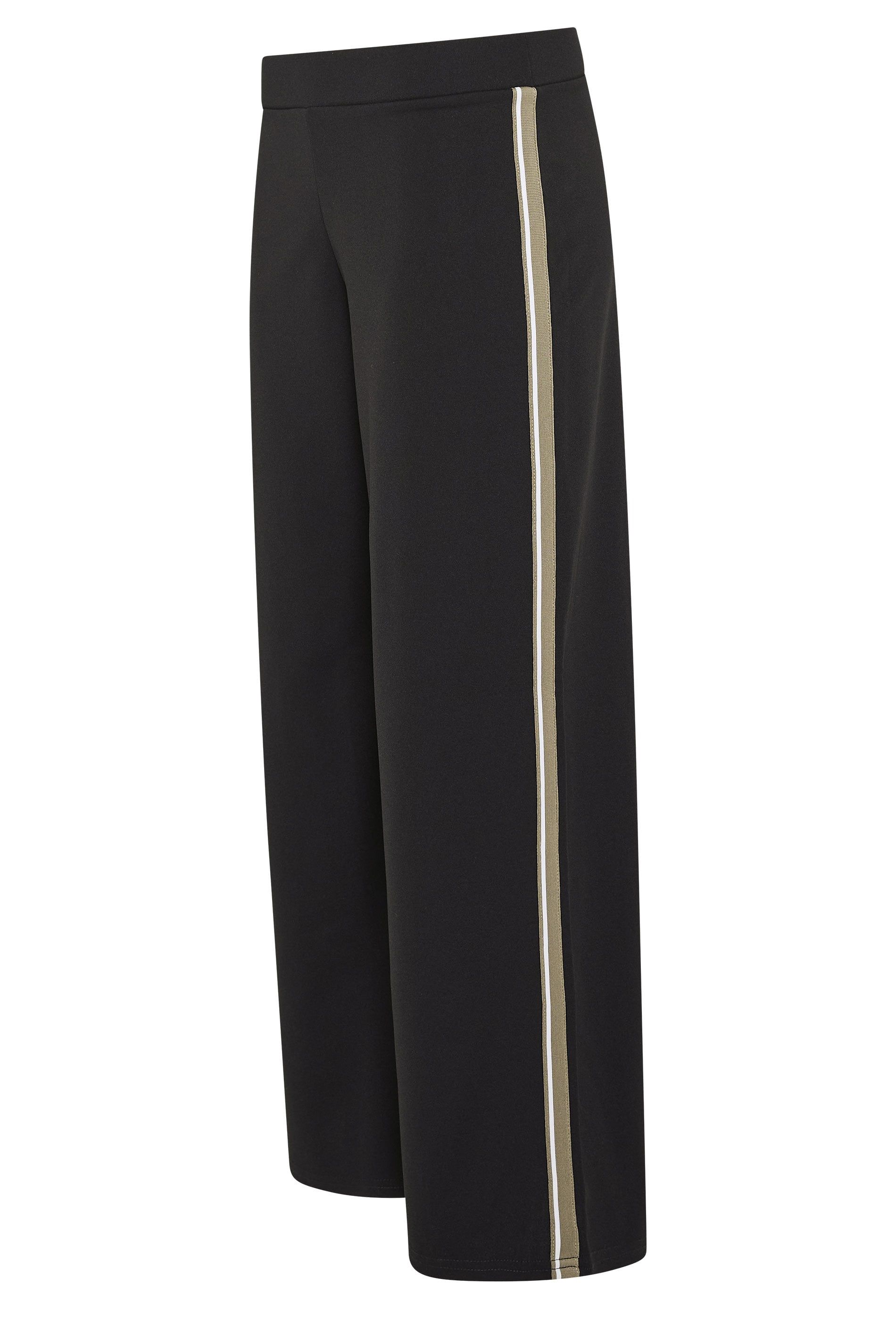 PixieGirl Petite Side Stripe Wide Leg Trousers