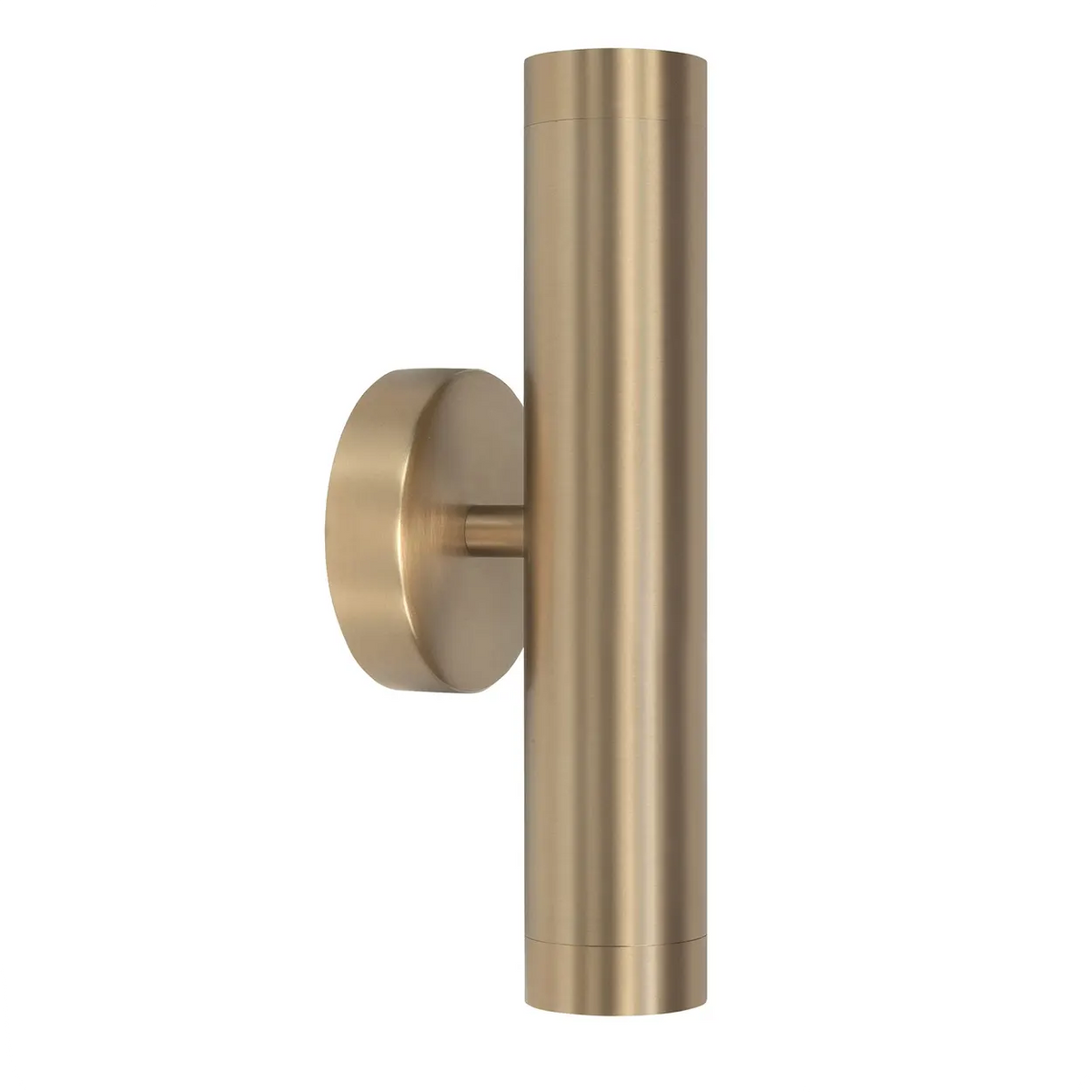 Highlight wandlamp Perugia - 2 lichts - 10 x 28  cm - mat goud