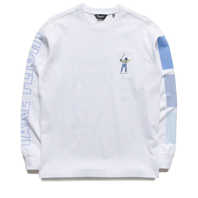 Eastside Golf Flight Club L/S Tee - Bright White