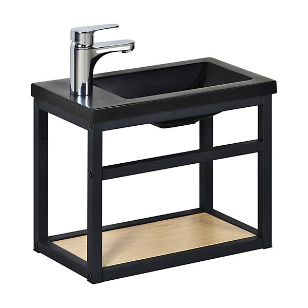 Meuble lave-mains SAO   robinet chromé