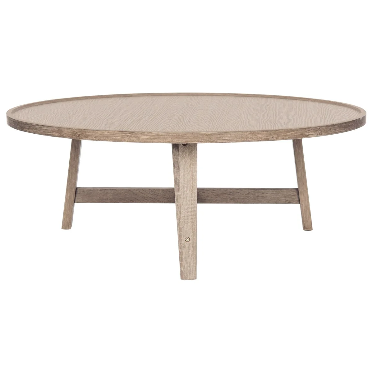 SAFAVIEH Ercolina Mid-Century Wood Coffee Table - 35.4 x 35.4 x 13.8 - 35Wx35Dx14H