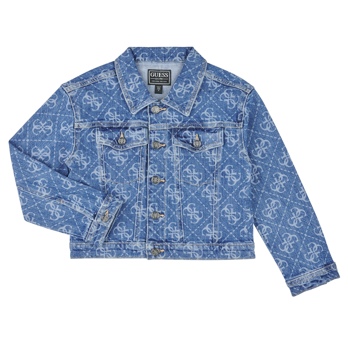 Guess - DENIM JACKET 4 G - Blue