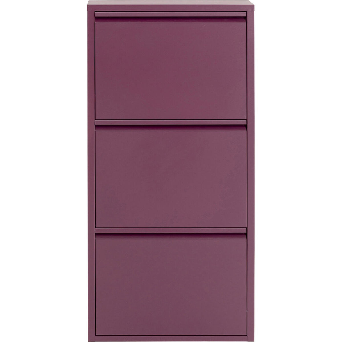Kare Design Schoenenkast Caruso paars 3 laden