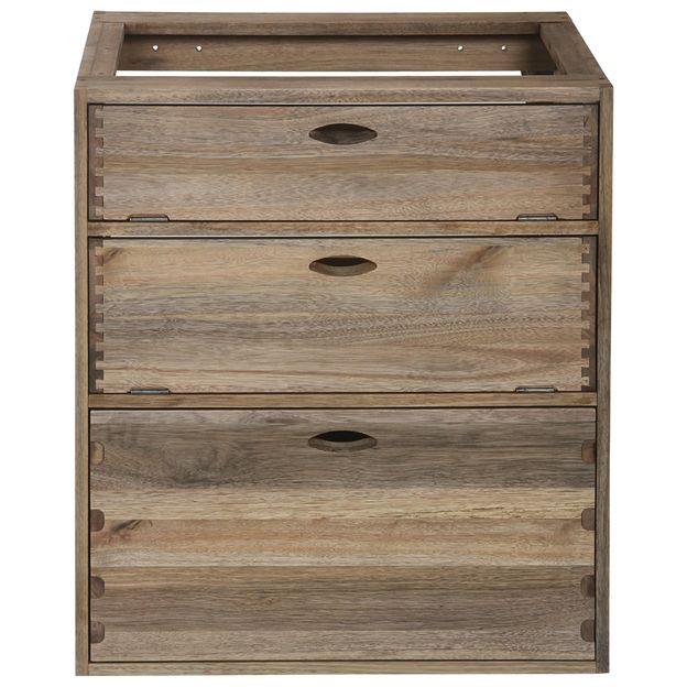BRÁS WOOD ARMÁRIO INFERIOR 70 CM 1 GAVETA/2 PORTAS BASCULANTES